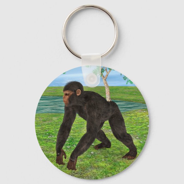 Chimpanzee Schlüsselanhänger (Vorderseite)