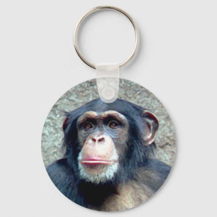 Chimpanzee Schlüsselanhänger