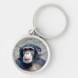 Chimpanzee Schlüsselanhänger