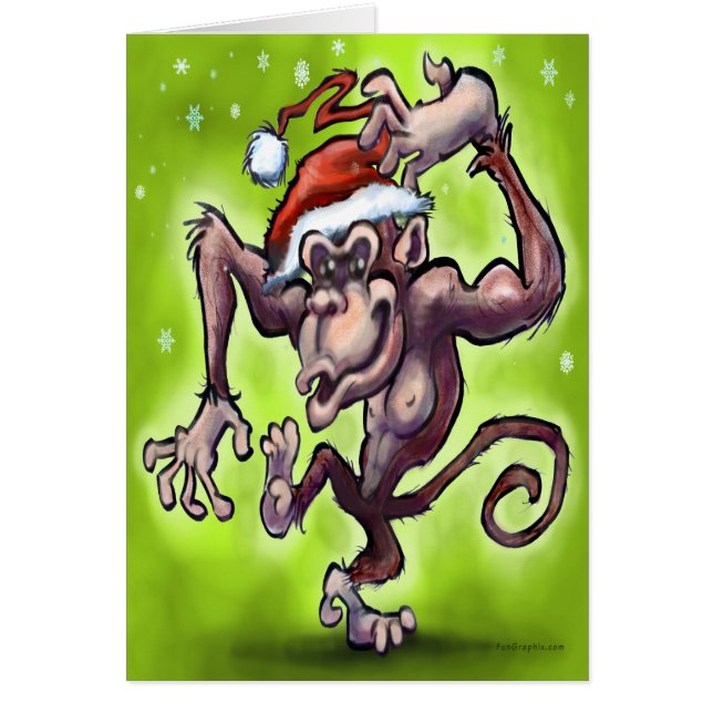 Chimpanzee Weihnachten (Vorne)