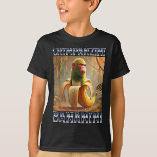 Chimpanzini Bananini - Italienisch Brainrot Meme T-Shirt