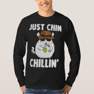Chin Chillin' für Chinchilla-Besitzer T-Shirt