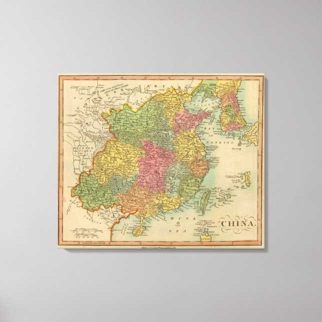 China 10 leinwanddruck (Vorderseite)