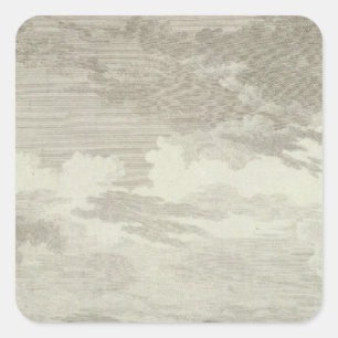 China 4 quadratischer aufkleber