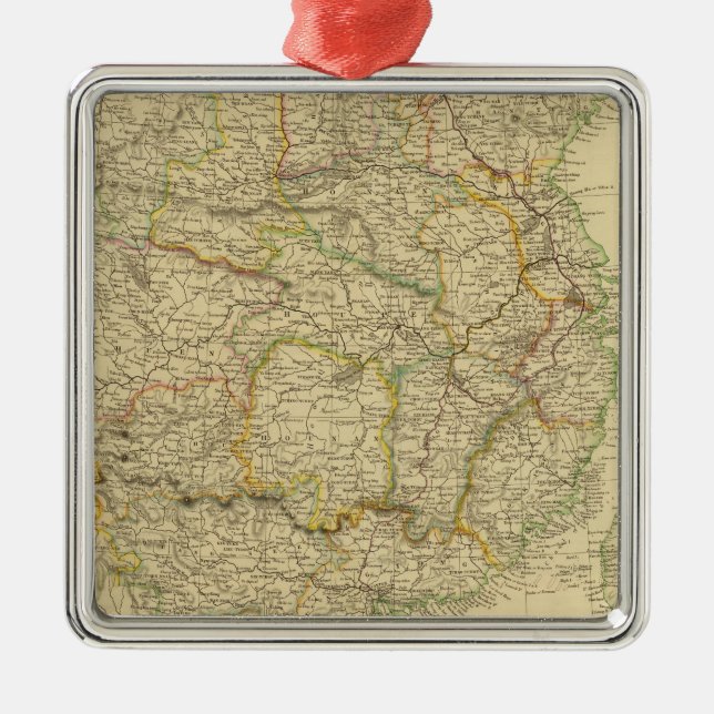 China 6 silbernes ornament (Vorne)