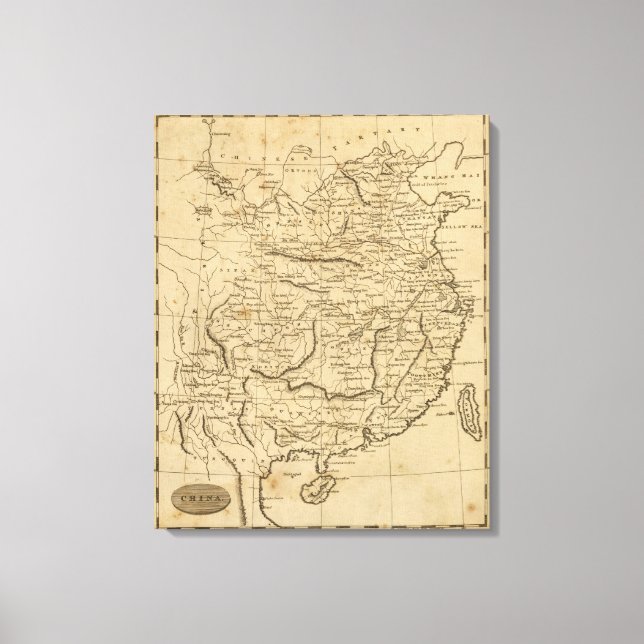 CHINA 9 LEINWANDDRUCK (Vorderseite)