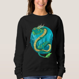 China Asiatische Kultur Mythische Kreatur Natur Ch Sweatshirt