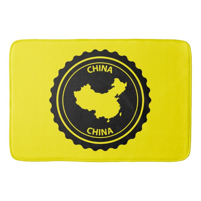 China Badematte (Vorderseite)