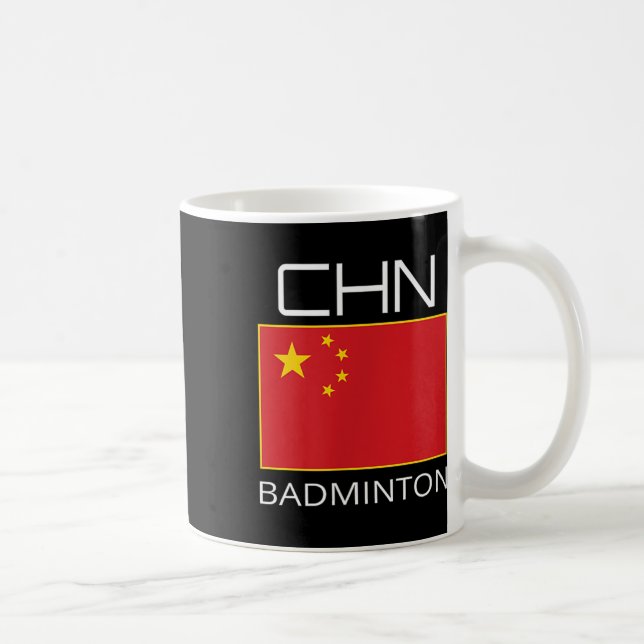 China Badminton Team Fan Geschenk Chinesisch Athle Kaffeetasse (Rechts)