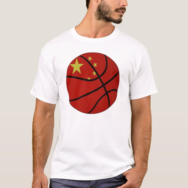 China-Basketball-T - Shirt (Vorderseite)