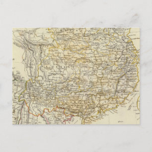 China, Birmanreich, Coch in China, Siam Postkarte