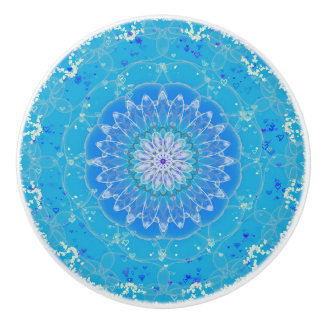China Blauer Lace Kabinett/Schubladen Keramikknauf