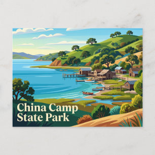 China Camp State Park Kalifornien Postkarte