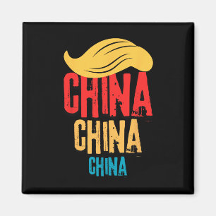 China China China Trump Rezession 2025 Magnet