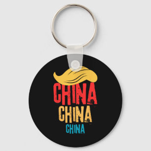 China China China Trump Rezession 2025 Schlüsselanhänger