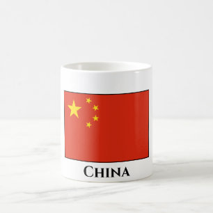 China (chinesisch) Flagge Kaffeetasse