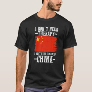 China Chinesische Flagge T-Shirt