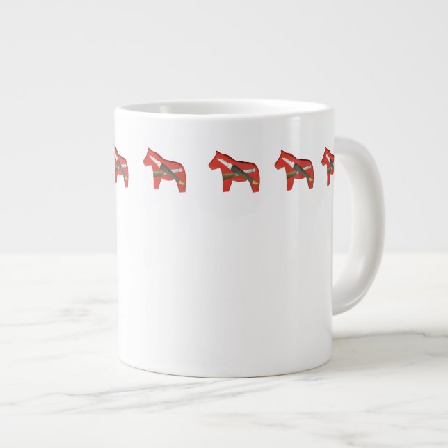 China-Cup der Holzschuber Jumbo-Tasse (Vorderseite Rechts)