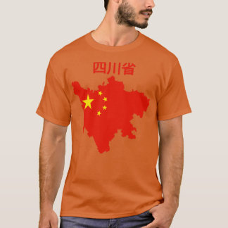 China der Provinz Sichuan T-Shirt