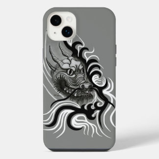 China-Drache im Tattoo-Stil iPhone 14 Plus Hülle