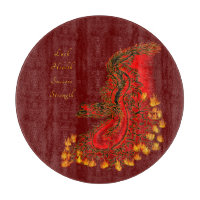 China Drachenrot und Golddesign
