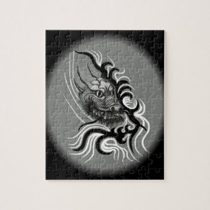 China Dragon im Tattoostil