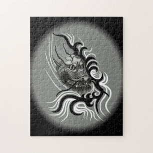 China Dragon im Tattoostil