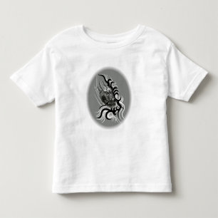 China Dragon im Tattoostil Kleinkind T-shirt