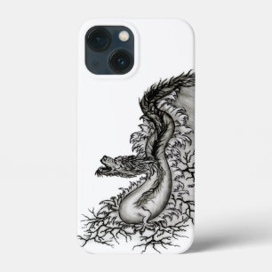 China Dragon, Schwarzweiß-Design in Tattoostyl Case-Mate iPhone Hülle