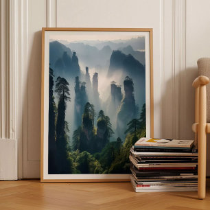 China Druck China Poster China Landschaftsdruck Mo
