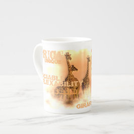 China Einzigartige Giraffen Tasse