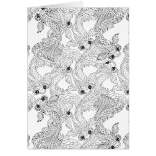 China-Fisch-Gekritzel