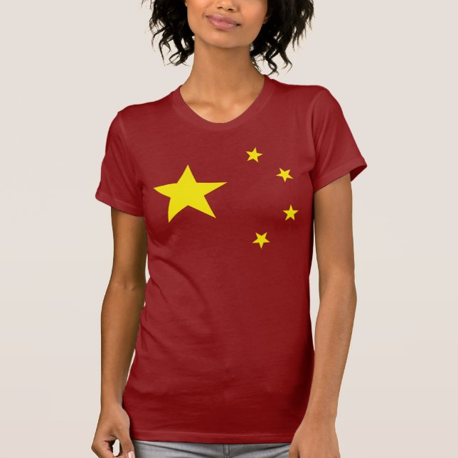 China-Flag "Classic" T-Shirt (Vorderseite)