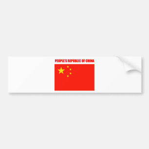 China Flag Hohe Qualität Autoaufkleber
