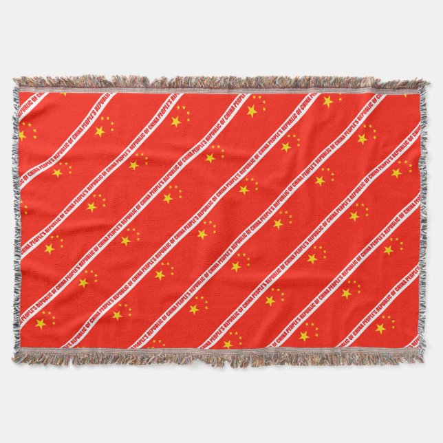 China Flag Hohe Qualität Decke (Vorderseite)