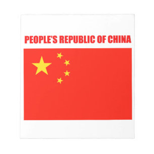 China Flag Hohe Qualität Notizblock