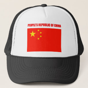 China Flag Hohe Qualität Truckerkappe