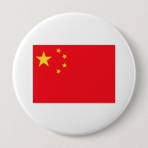 China-Flagge Button