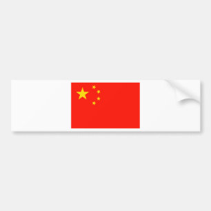 China-Flagge - hohe Qualität Autoaufkleber