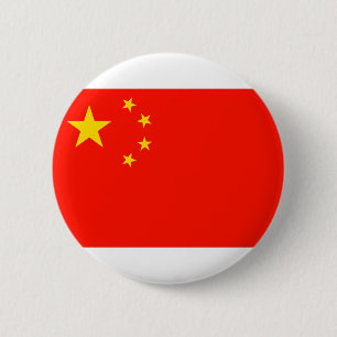 China-Flagge - hohe Qualität Button
