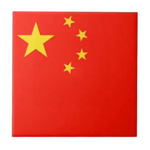 China-Flagge - hohe Qualität Fliese