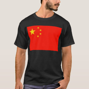 China-Flagge - hohe Qualität T-Shirt