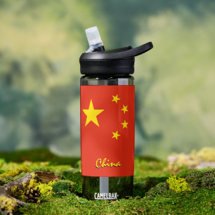China Flasche, patriotische chinesische Flagge Trinkflasche