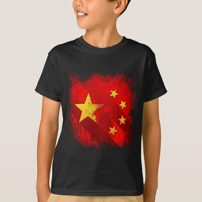 China Grunge T-Shirt (Vorderseite)