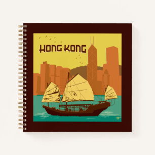China Hongkong Notizbuch