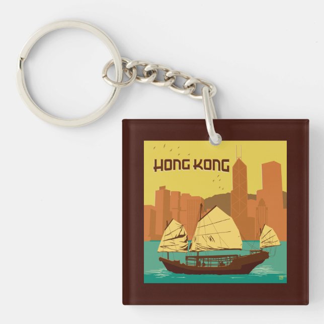 China | Hongkong Schlüsselanhänger (Vorderseite)