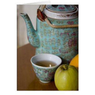 China, Hongkong. Traditionelles chinesisches Teeke