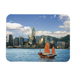 China; Hongkong; Victoria Harbour HafenA Magnet
