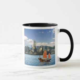 China; Hongkong; Victoria Harbour HafenA Tasse