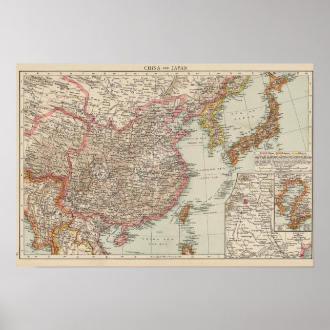 China, Japan 2 Poster (Vorne)